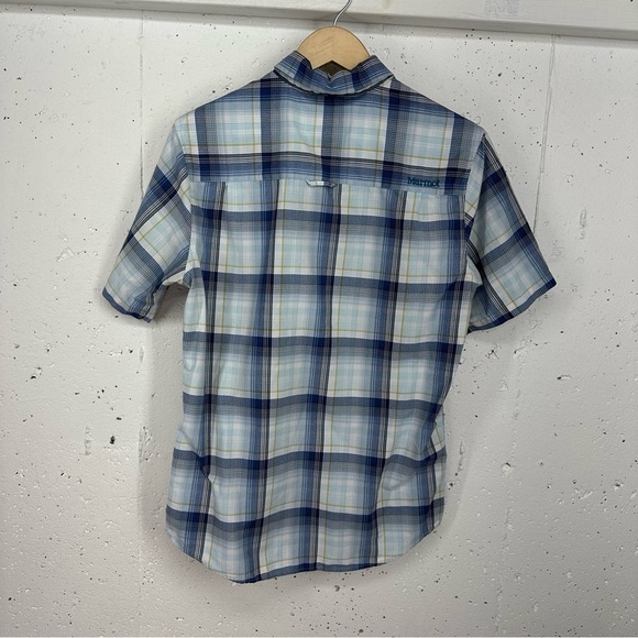 Lot of 3 Marmot Men’s Size Small & Medium Button Down Long & Short Sleeve Shirts - Picture 3 of 16